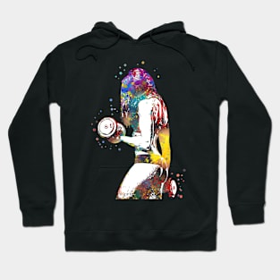 Female Bodybuilder Hoodie